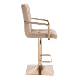 Barová stolička Detail Velur Green Mat