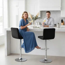 Barová stolička Agáta Pink