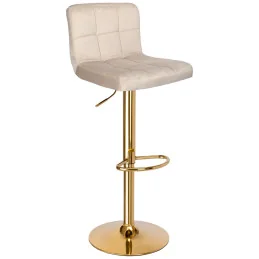 Barová stolička Agáta Gold Green