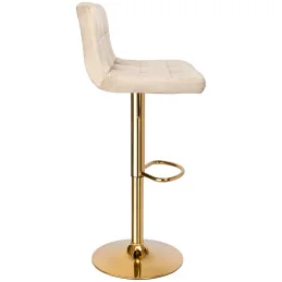 Barová stolička Agáta Gold Green