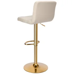 Barová stolička Agáta Gold Green