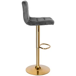 Barová stolička Agáta Gold Silver