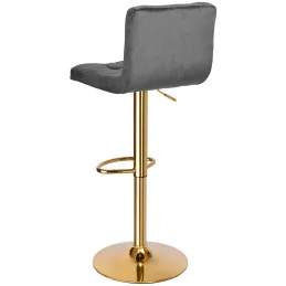 Barová stolička Agáta Gold Silver