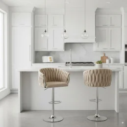 Barová stolička Melisa Chrom Med