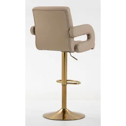 Barová stolička Melisa II. Mat Velur Latte