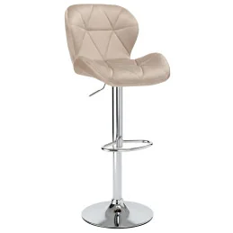 Barová stolička Melisa Gold Velur yellow