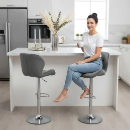 Barová stolička Marina Velur Gold Crystal Čierne more