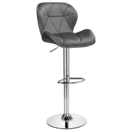 Barová stolička Marina Velur Gold Crystal Čierne more