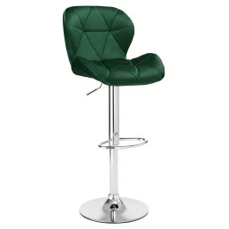 Barová stolička Melisa Gold Velur Puder