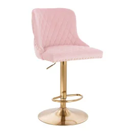 Barová stolička Agáta II. Gold Pudrova