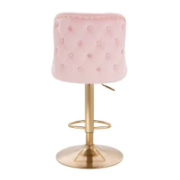 Barová stolička Agáta II. Gold Pudrova