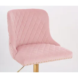 Barová stolička Agáta II. Gold Pudrova