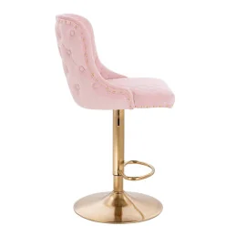 Barová stolička Agáta II. Gold Pudrova