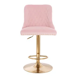 Barová stolička Agáta II. Gold Pudrova