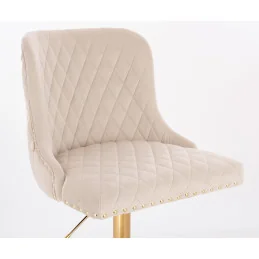 Barová stolička Agáta II. Žlta Mat