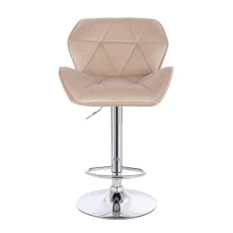 Barová stolička Detail Velur Grafit