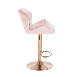 Barová stolička Agáta II. Gold Grafit