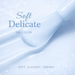 Nr.61 Gél lak na nechty Soft Delicate