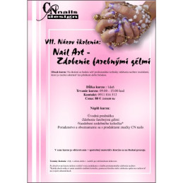 Nail art - zdobenie painting gélmi  Školenia na nechty