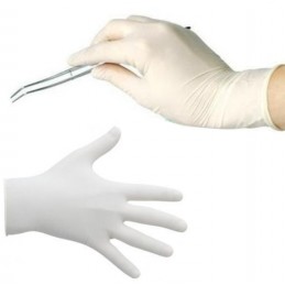 Ochranné latexové rukavice 5 kusov  Ochranné pomôcky