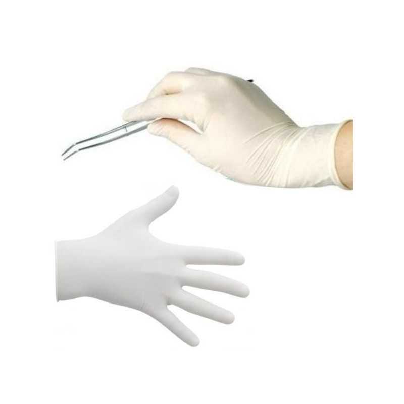 Ochranné latexové rukavice 5 kusov  Ochranné pomôcky