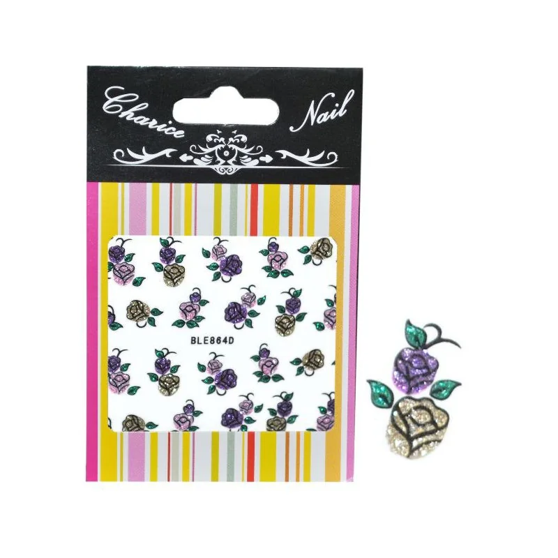 NR. 864 Glitter labels Glitter labels