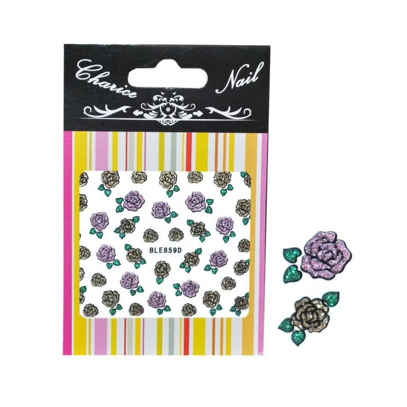 NR. 859 Glitter labels Glitter labels