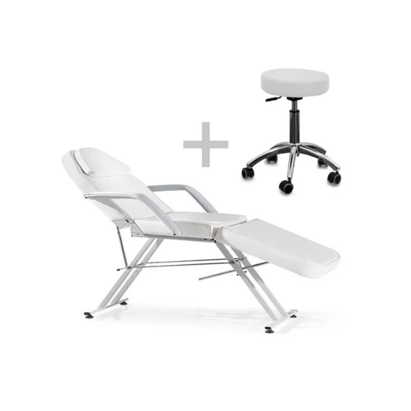 Kozmetické lehátko Standard + taburet Manuálne lehátka