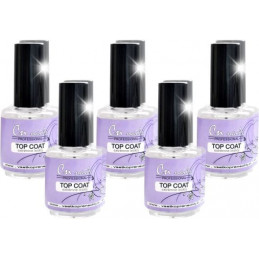 Top coat - Extrémne lesklý 5 ks  Pomocné prípravky