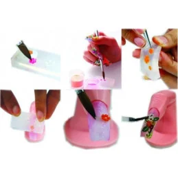 3D formy na nechty - srdiečko n.5 Formy na Nail Art akrylom