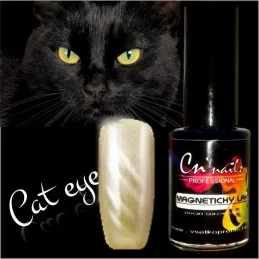 Efekt mačacích očí  Lak cat eye
