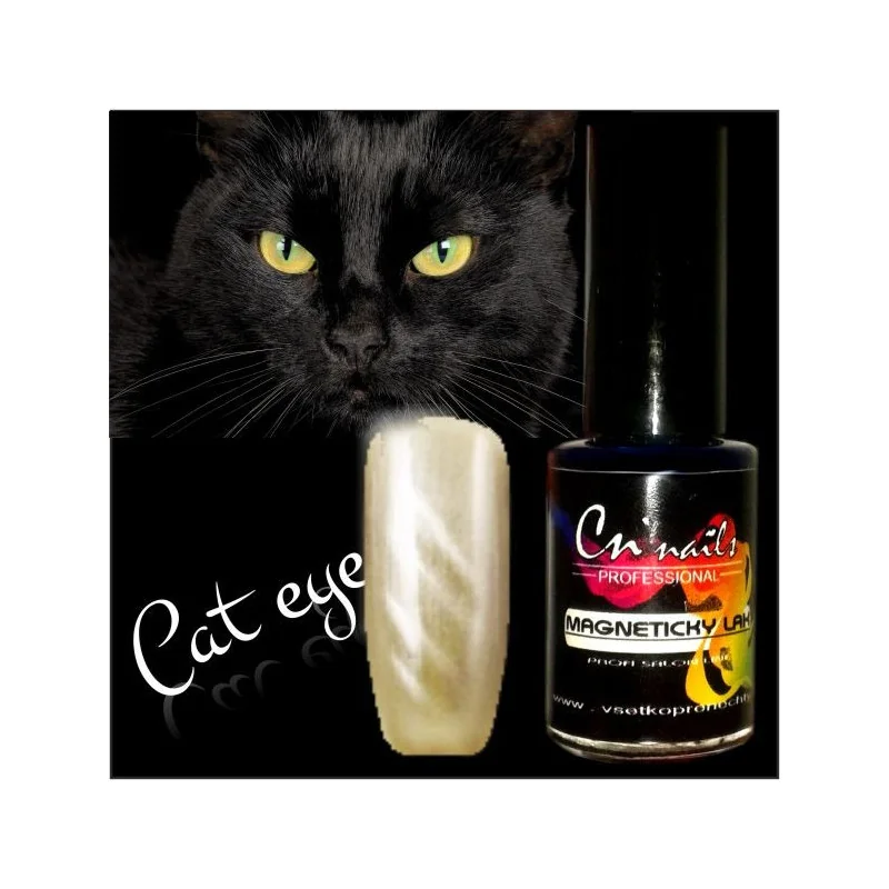 Efekt mačacích očí Lak cat eye