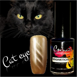 Efekt mačacích očí  Lak cat eye