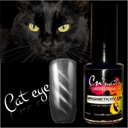Efekt mačacích očí  Lak cat eye