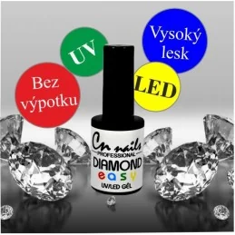 Diamond easy UV/LED gél 15ml  Ukončovacie, vrchné gély