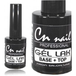 Gel lak na nechty - base + top 15ml CN nails Gel laky na nechty