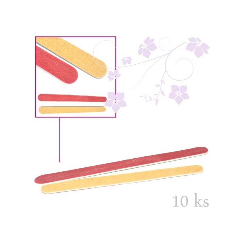 Pilnik na nechty - papierový 10ks  Farebné pilníky