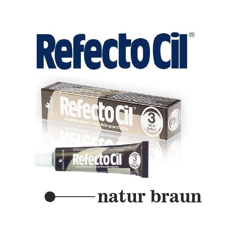 RefectoCil farba na obočie a riasy prirodne Brown 15 ml Refectocil Refectocil