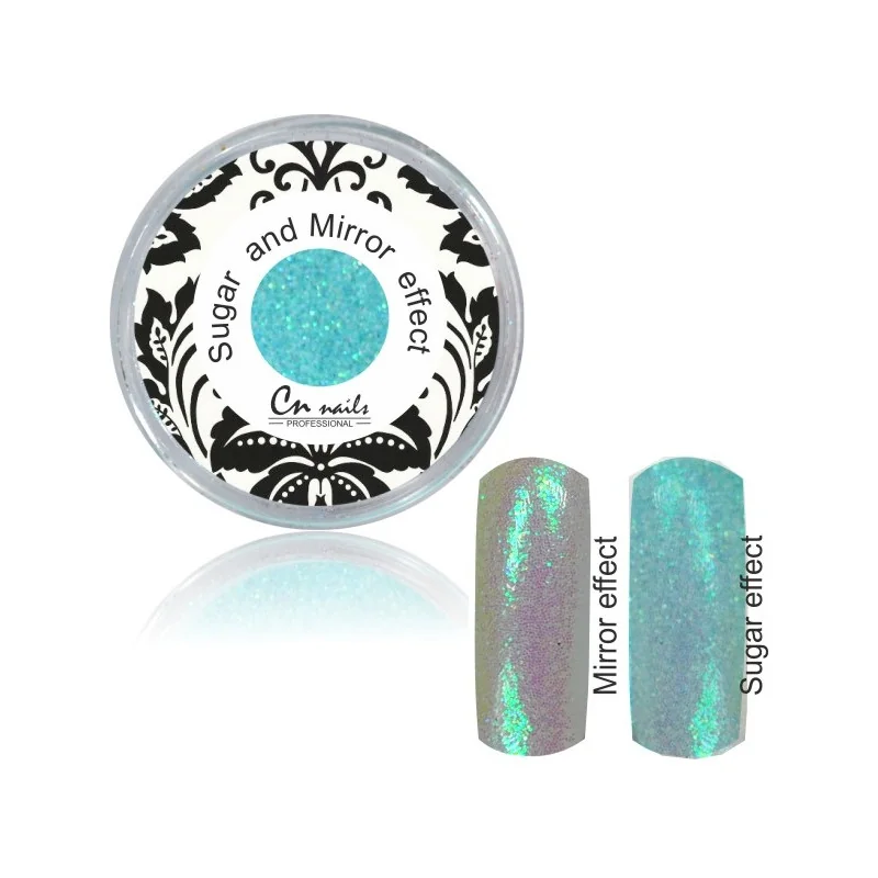 NR.11 Sugar and Mirror efect blue Sugar and Mirror efect
