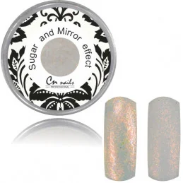 NR.4 Sugar and Mirror efect orange pearl Sugar and Mirror efect