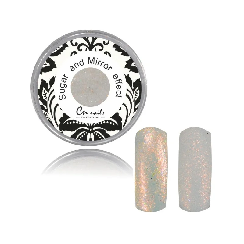 NR.4 Sugar and Mirror efect orange pearl Sugar and Mirror efect