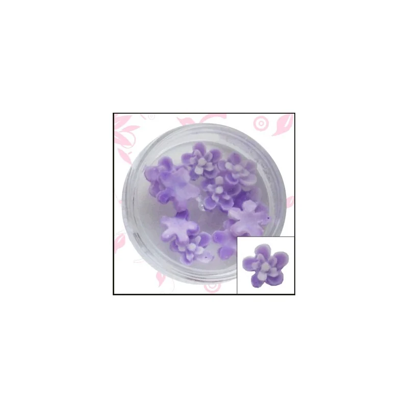 Plastové kvety 3D nr.6 Kvetinky na nechty Plastové kvety 3D nr.6 Kvetinky na nechty
