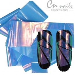 NR.4 Glass effect - nail art fólia   Nail foil - efekt skla