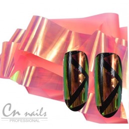 NR.6 Glass effect - nail art fólia   Nail foil - efekt skla