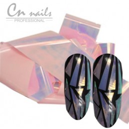 NR.5 Glass effect - nail art fólia   Nail foil - efekt skla