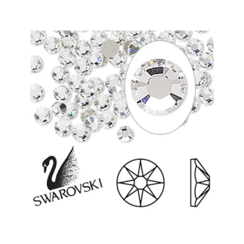 Swarovski® kamienky na nechty - 3mm Swarovski