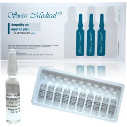 Ampulky na mastnú pokožku 10x3ml Mezoterapia - mikroihličková