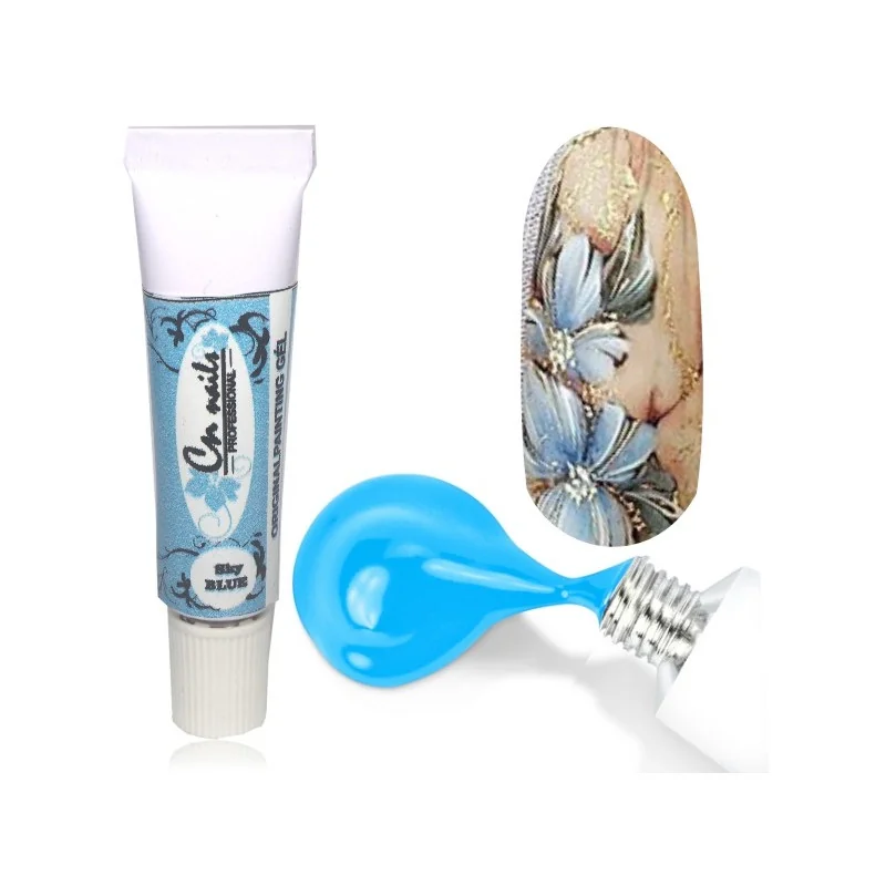 Sky Blue painting gél 5g Paiting gély