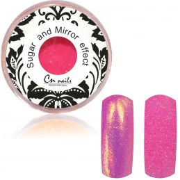 NR.17 Sugar and Mirror efect magenta Sugar and Mirror efect