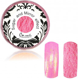 NR.18 Sugar and Mirror efect baby pink  Sugar and Mirror efect